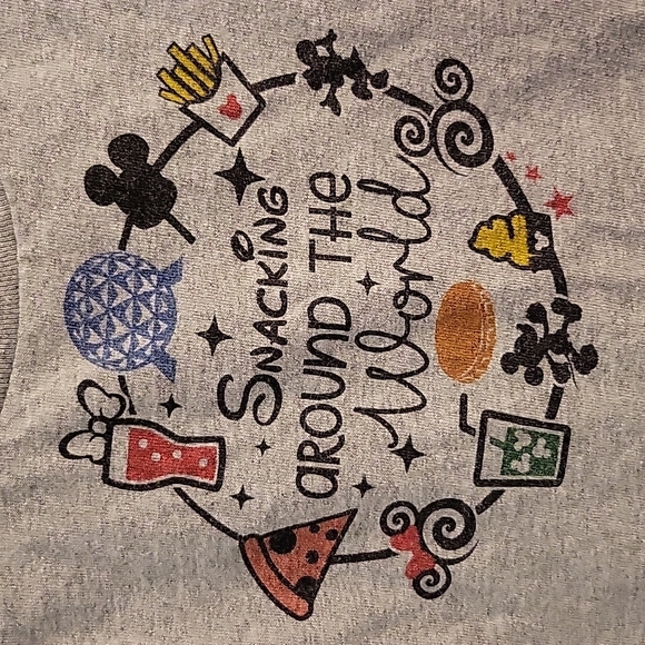 Gray custom Disney tshirt size 2t - Picture 2 of 3